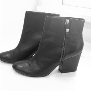 Kate Spade black booties